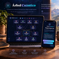 Árbol Cuántico — Mapa de Patrones Familiares (App Digital)